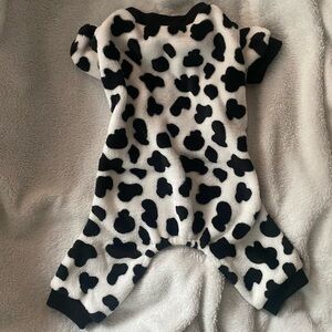 Size Large Cow Dog Onesie